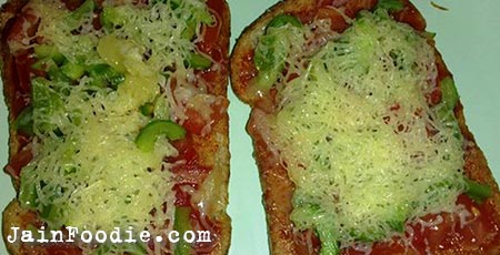 Jain Bread Pizza