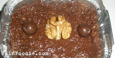 Jain Chocolate Walnut Fudge