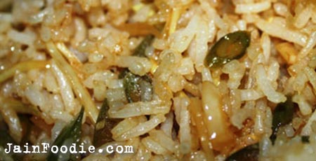 Jain Fried Rice