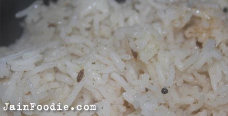 Jain Jeera Rice