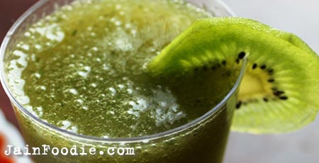 Jain Minty Kiwi Mocktail