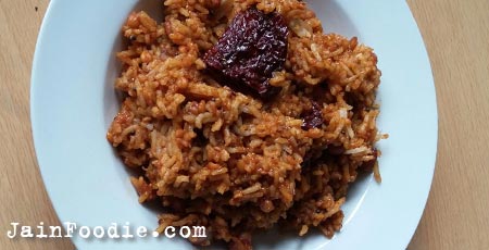 Jain Tamarind Rice