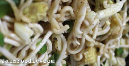 Jain Veg Hakka Noodles