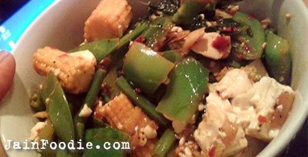 Jain Vegetable Stir Fry